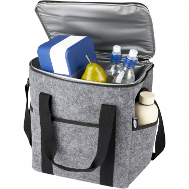 Logotrade corporate gifts photo of: Felta GRS recycled felt bottle cooler bag 21L